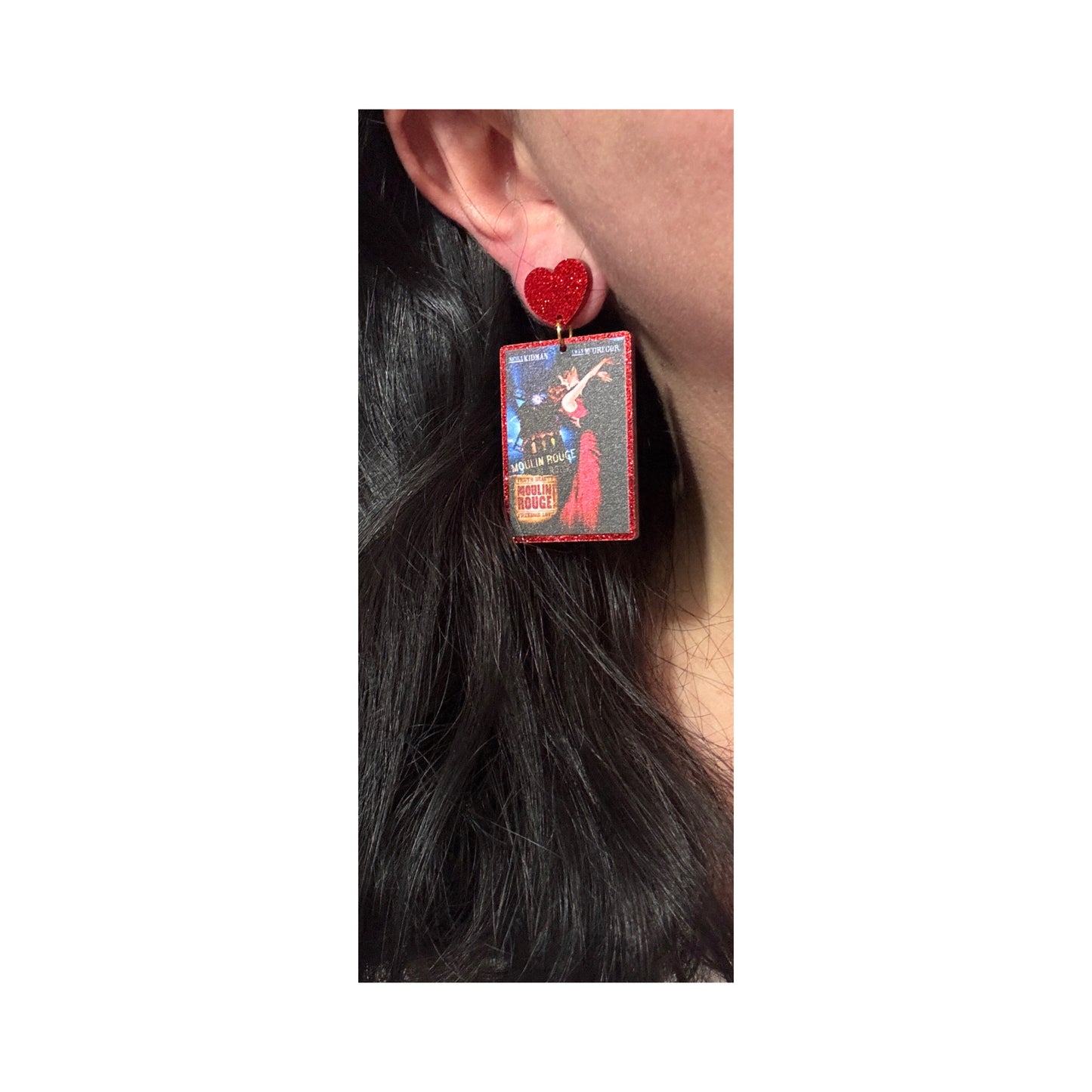 Moulin Rouge Movie Drop Earrings