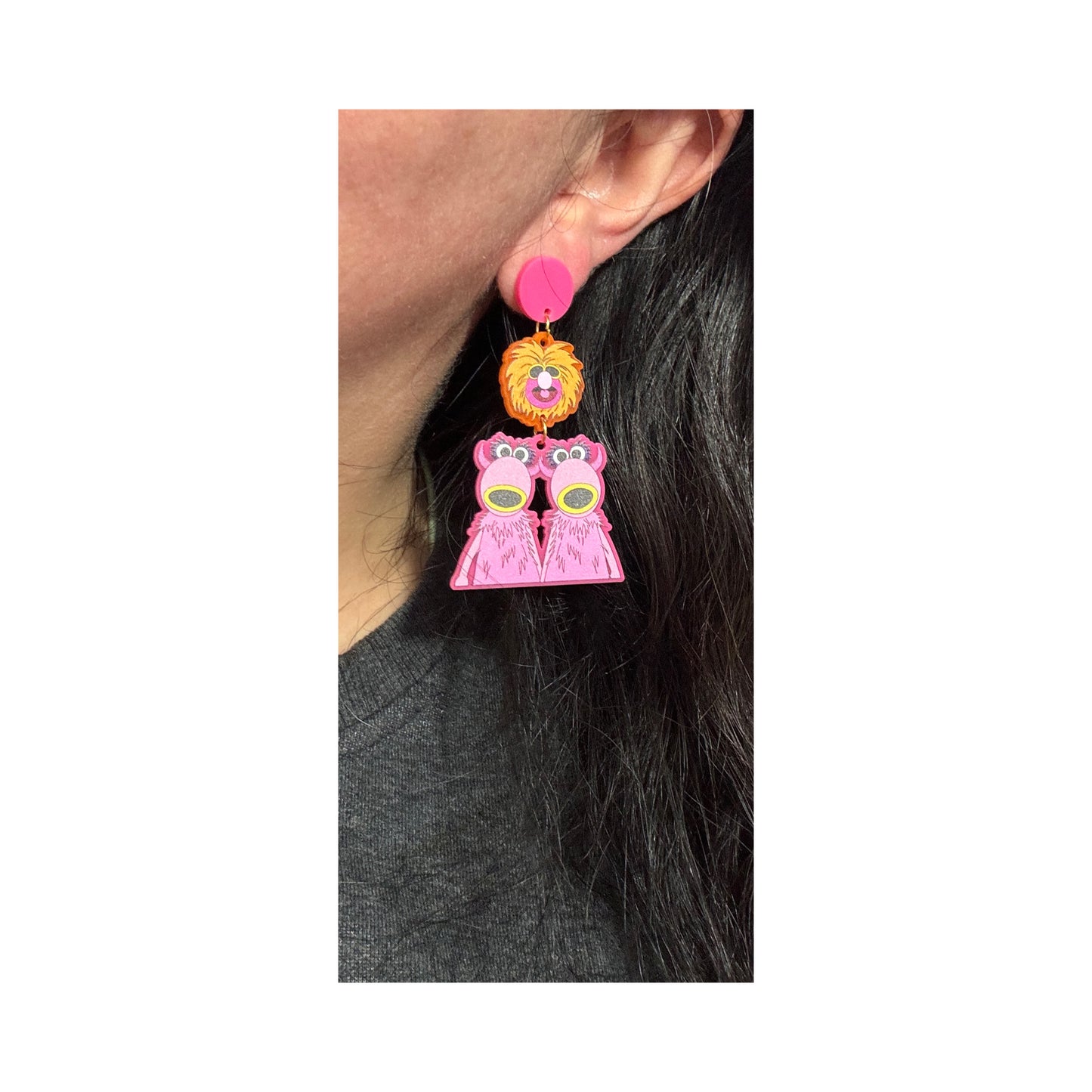 Mahna Mahna Drop Earrings