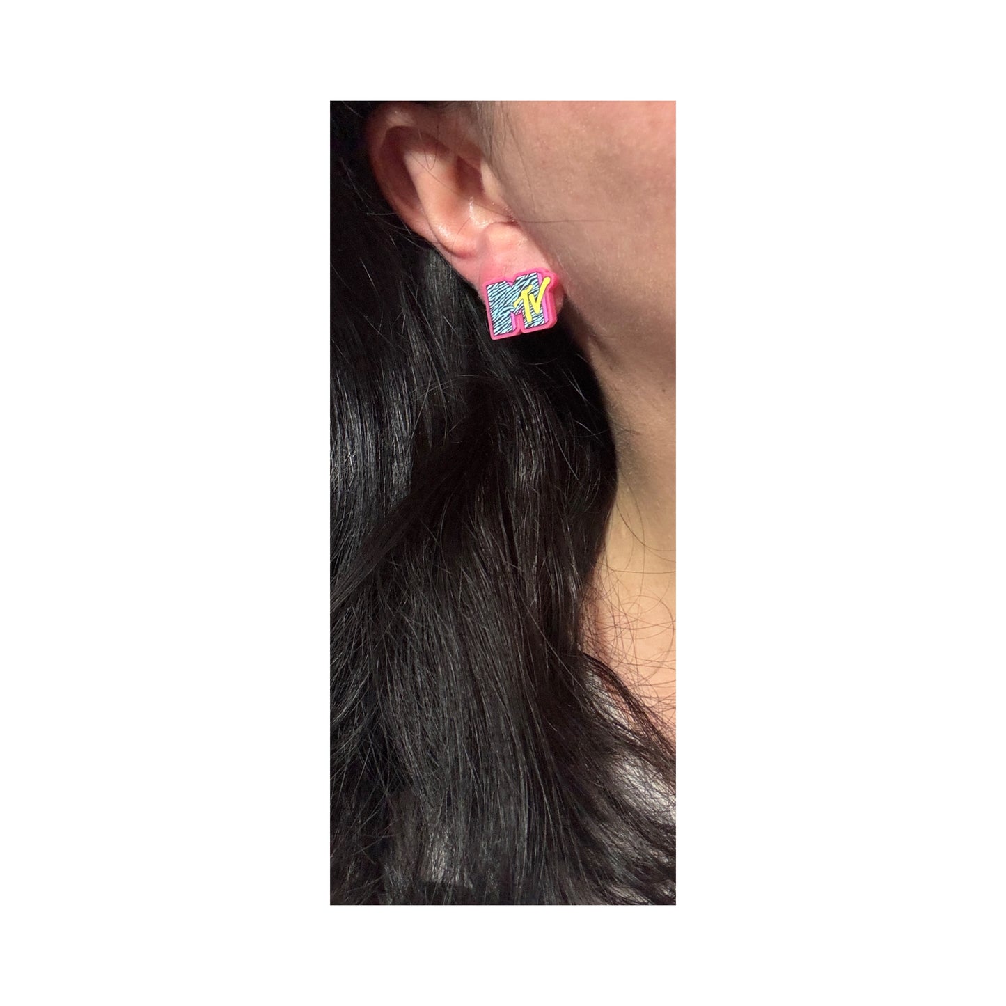 MTV Retro Post Earrings