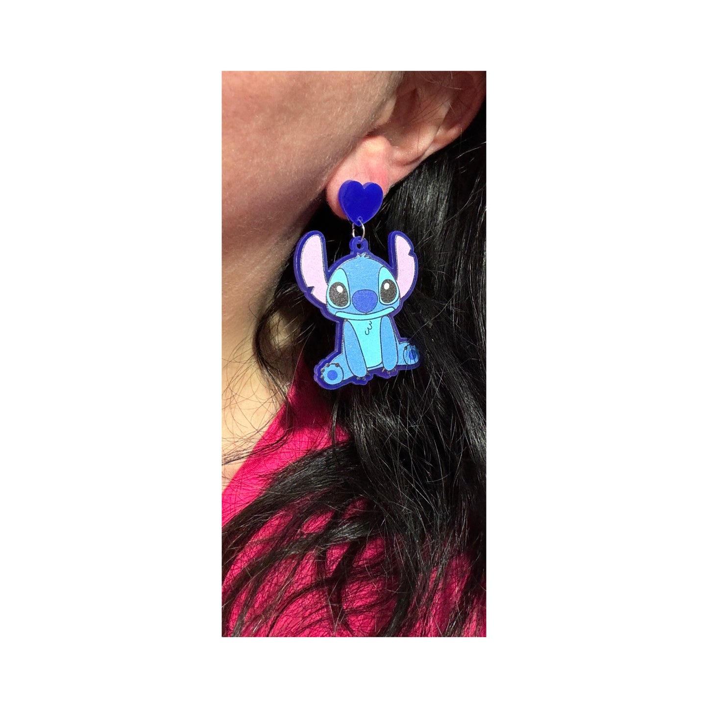 Stitch Drop Earrings