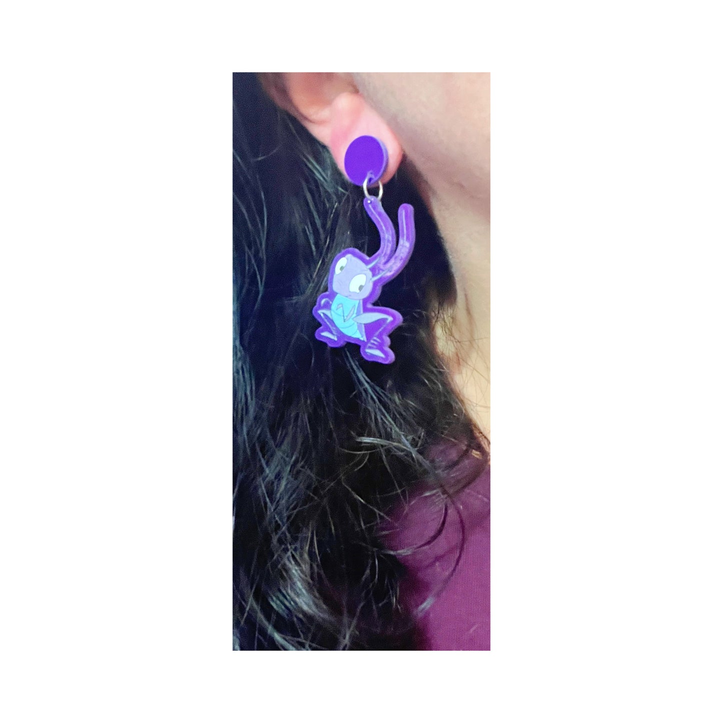Cri-Kee Acrylic Drop Earrings