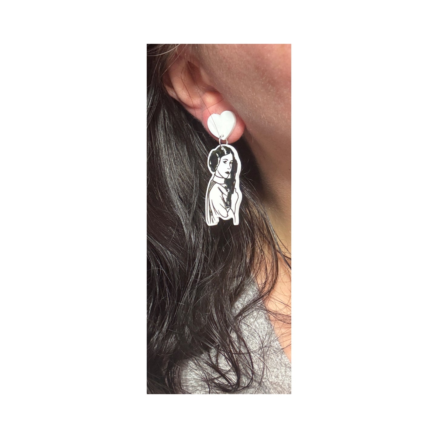 Galactic Princess Drop Earrings