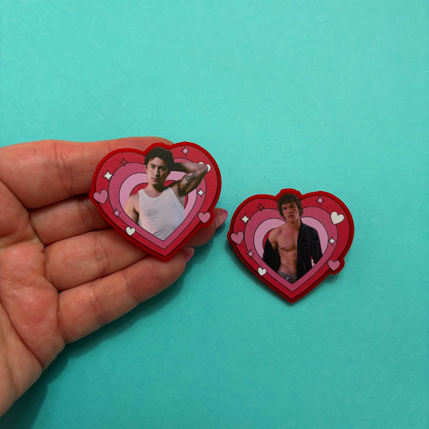 Connor & Hudson Heart Pin Set