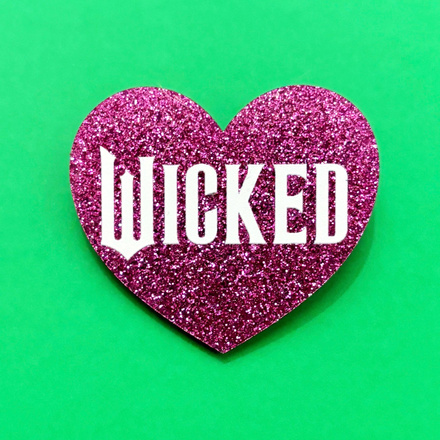 Pink Sparkle Wicked Pin