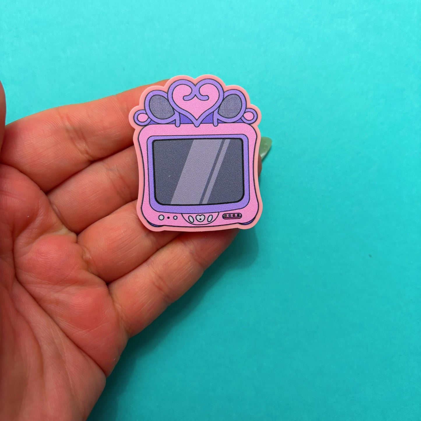 90s Princess TV Pin