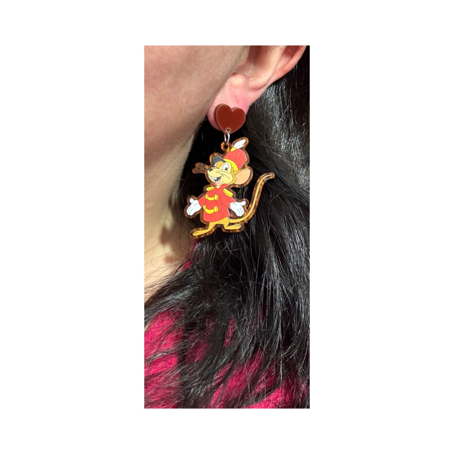Timothy & Dumbo Drop Earrings