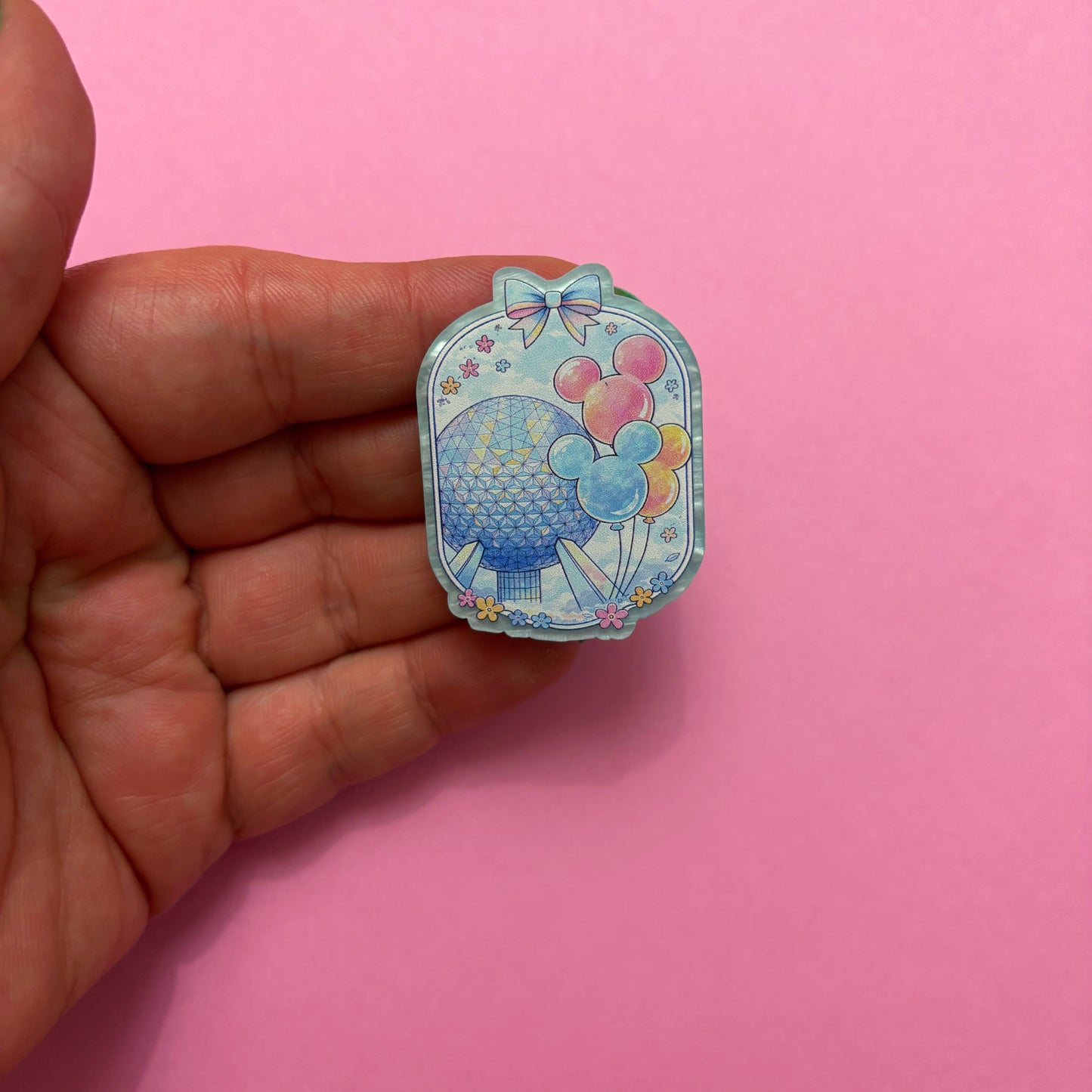 Pastel Geo Park Pin