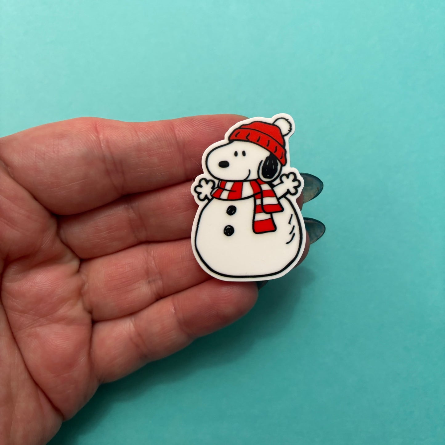 Snowman Snoop Pin