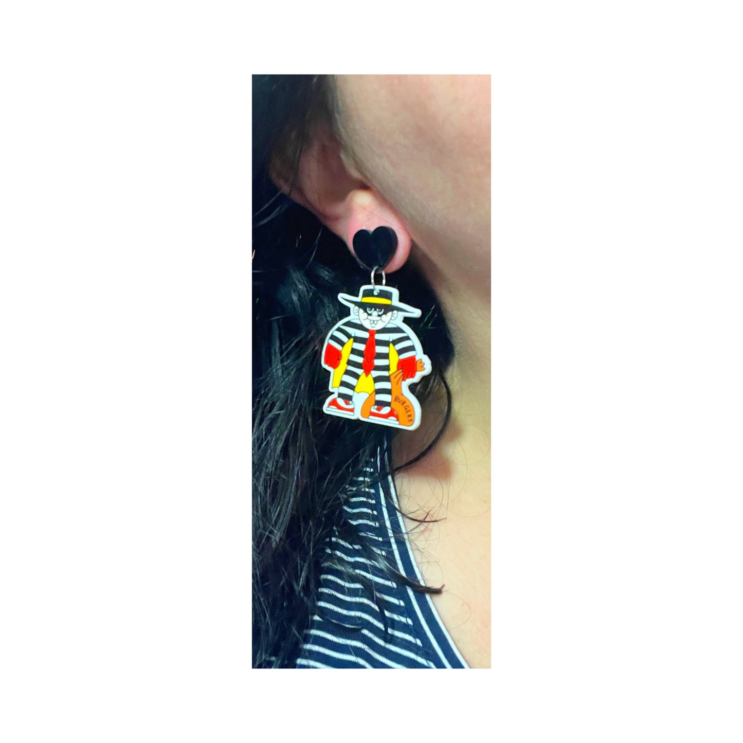 Hamburglar Drop Earrings