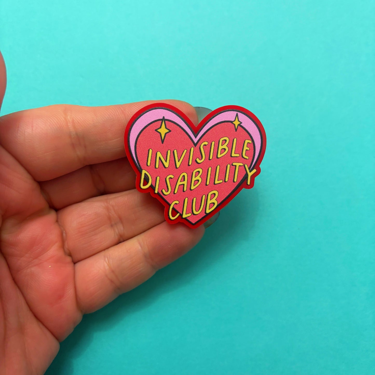 Invisible Disability Club Pin