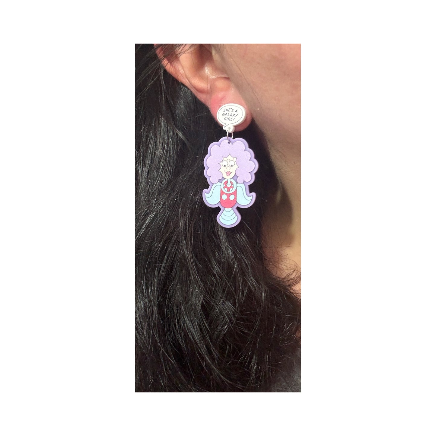 Galaxy Girl Drop Earrings