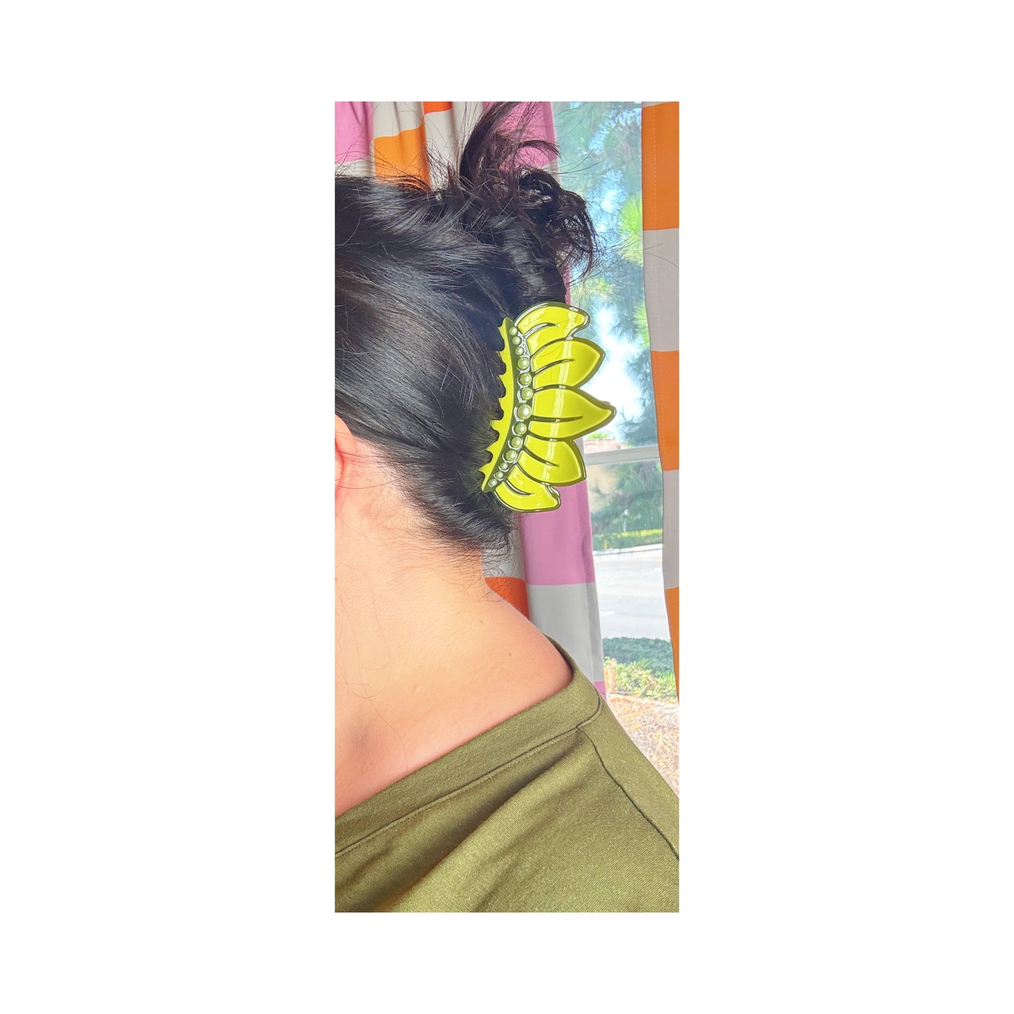 Bayou Princess Crown Claw Clip Large