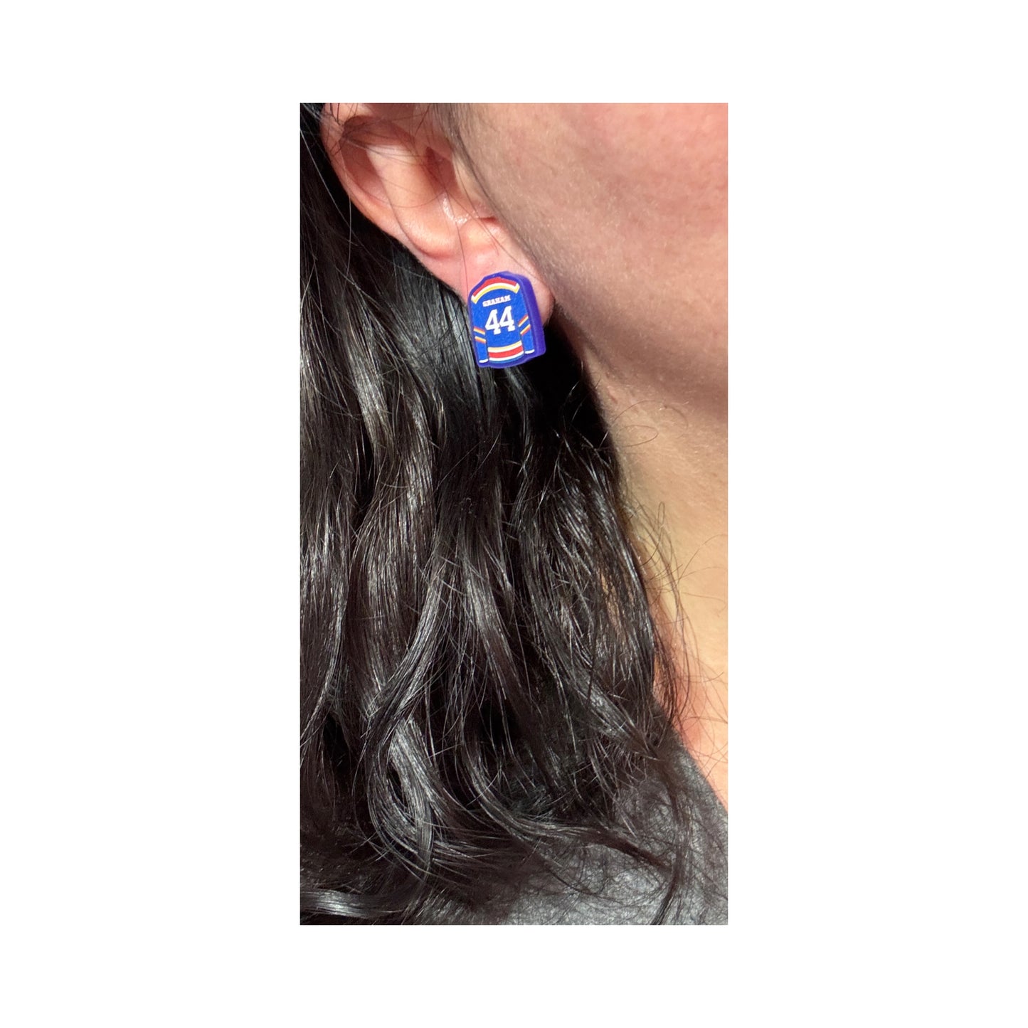 Di Laurentis Jersey Post Earrings