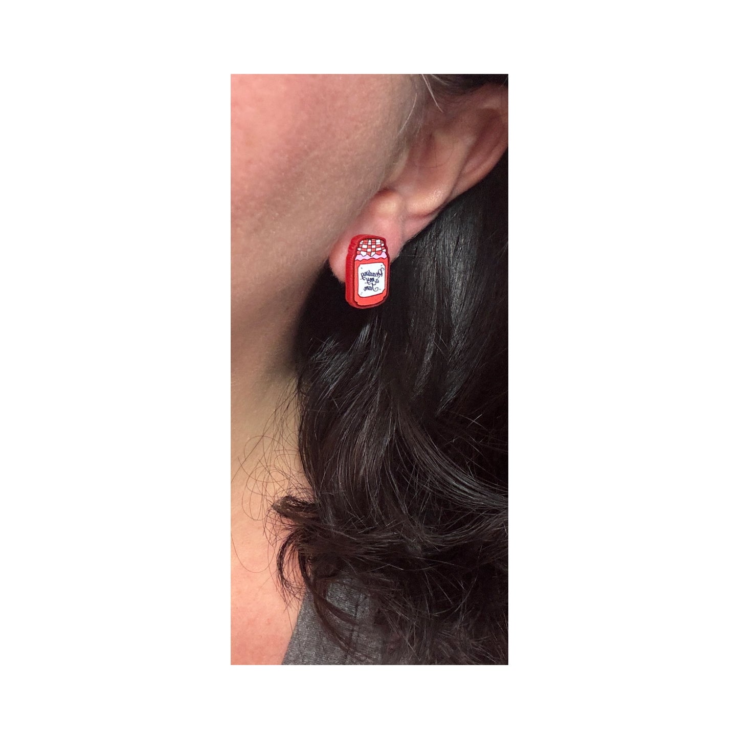 Reading Is My Jam Post Earrings