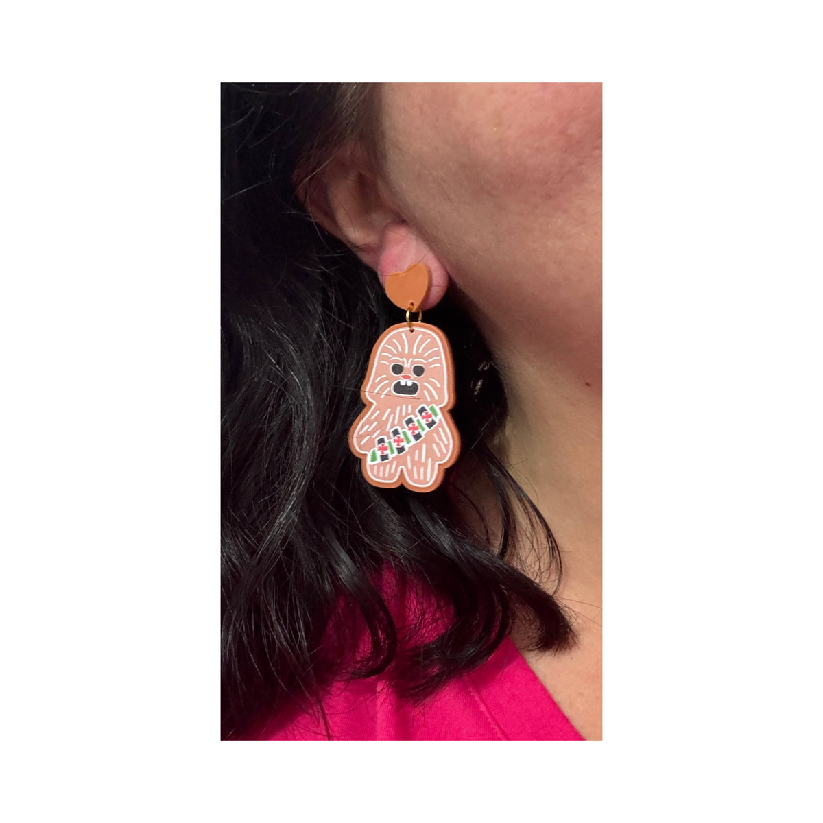 Chewie Gingerbread Drop Earrings