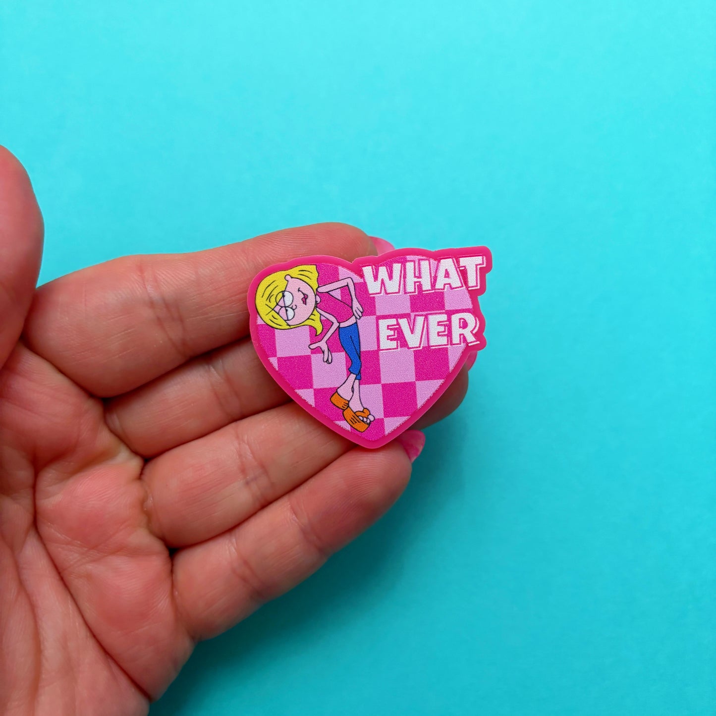 Lizzie Whatever Heart Pin
