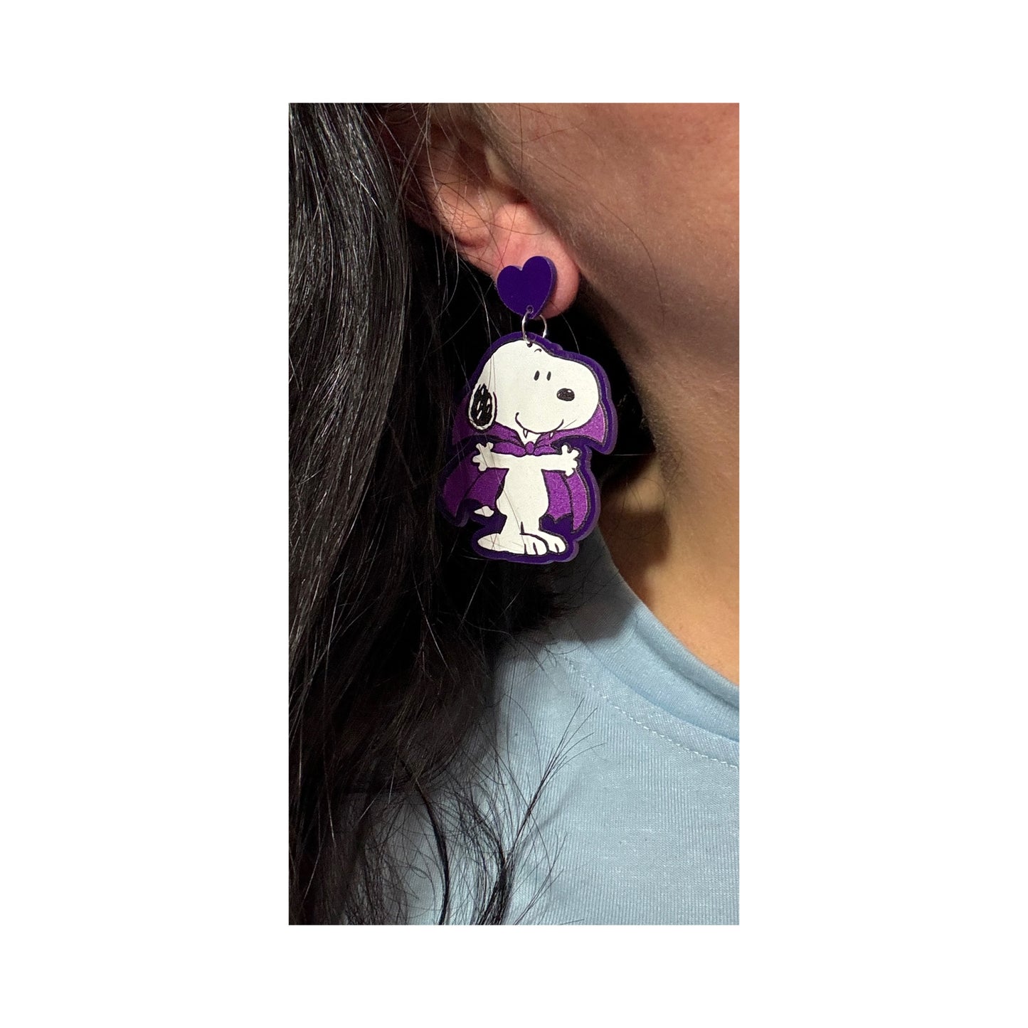 Vampire Snoop Drop Earrings