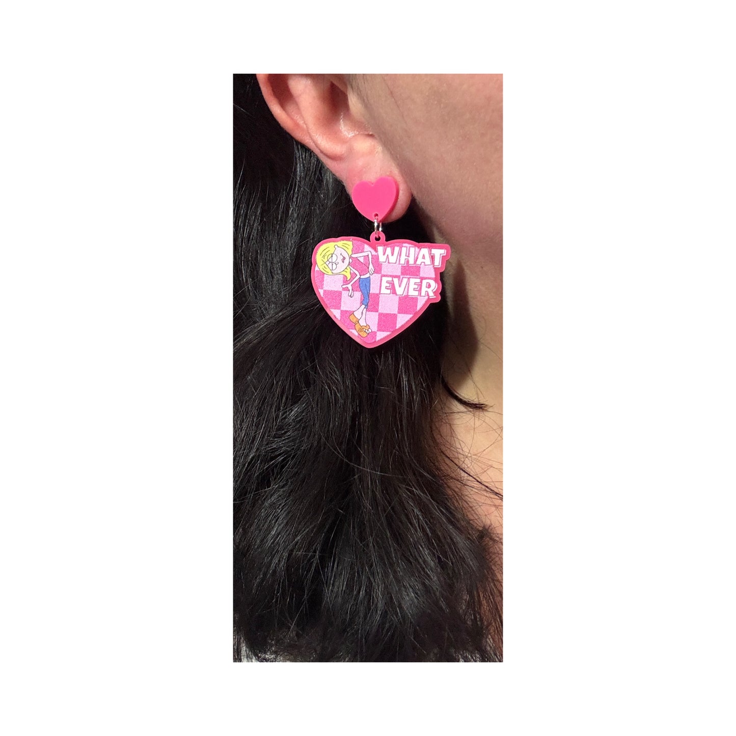 Lizzie Whatever Heart Drop Earrings