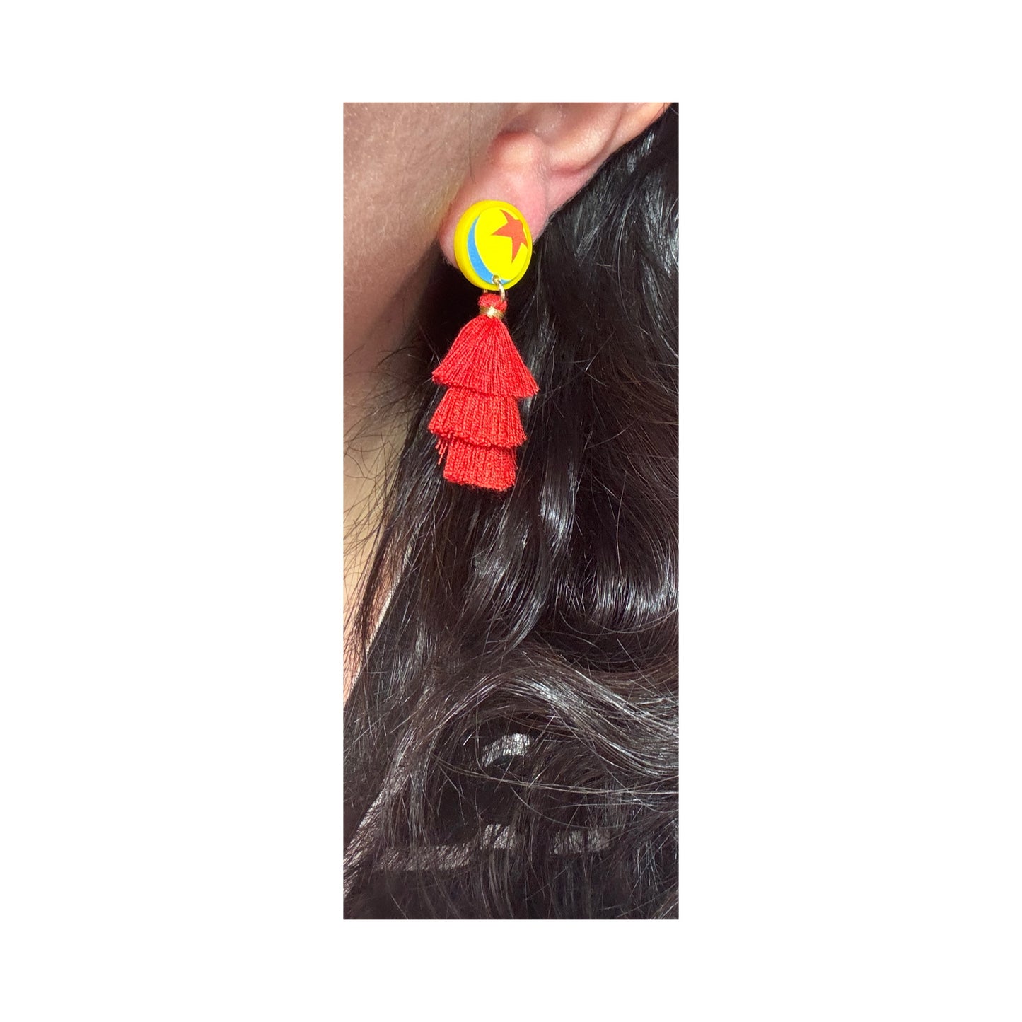 Luxo Ball Tassel Drop Earrings