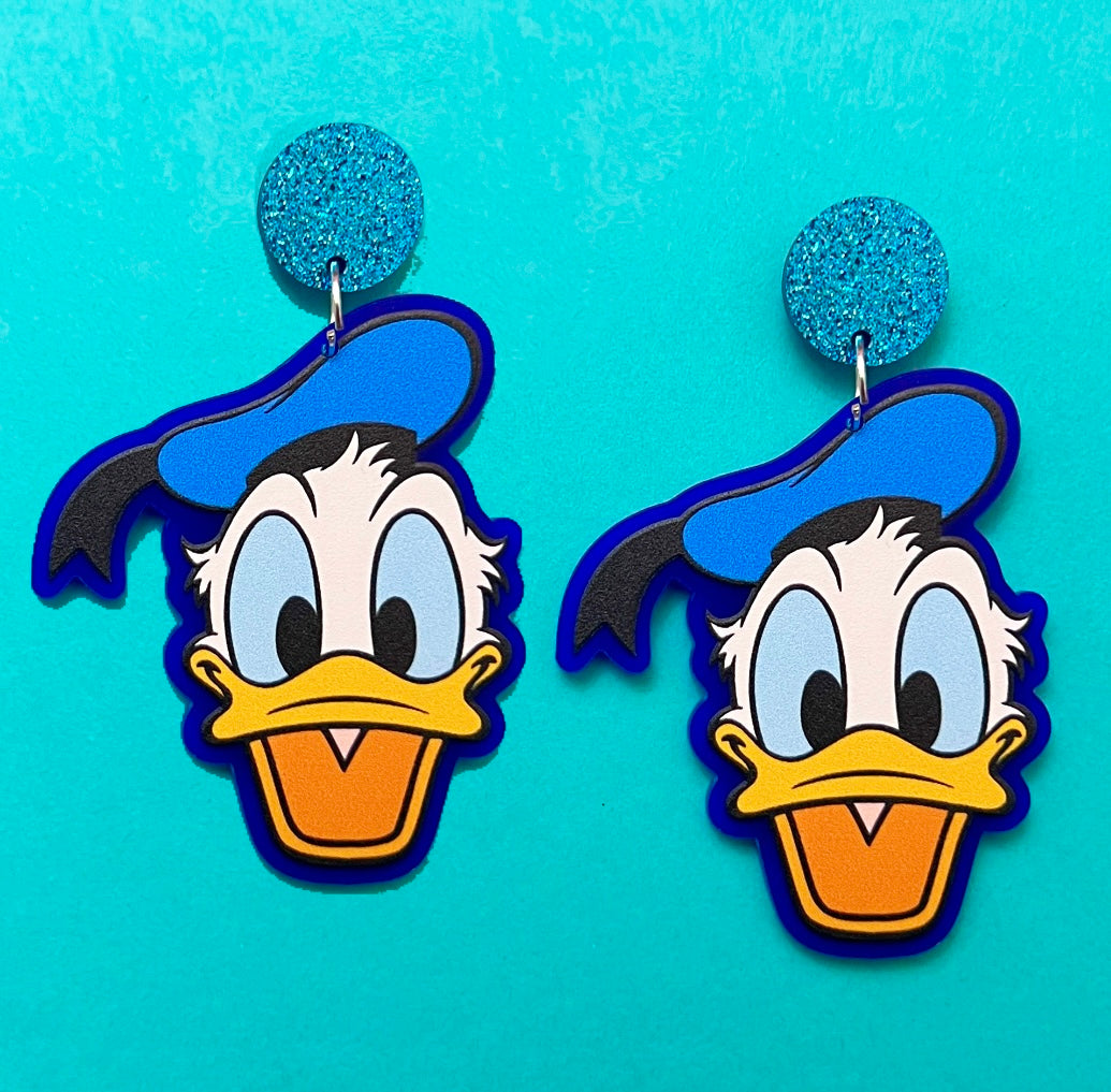 Sailor Duck Drop Earrings