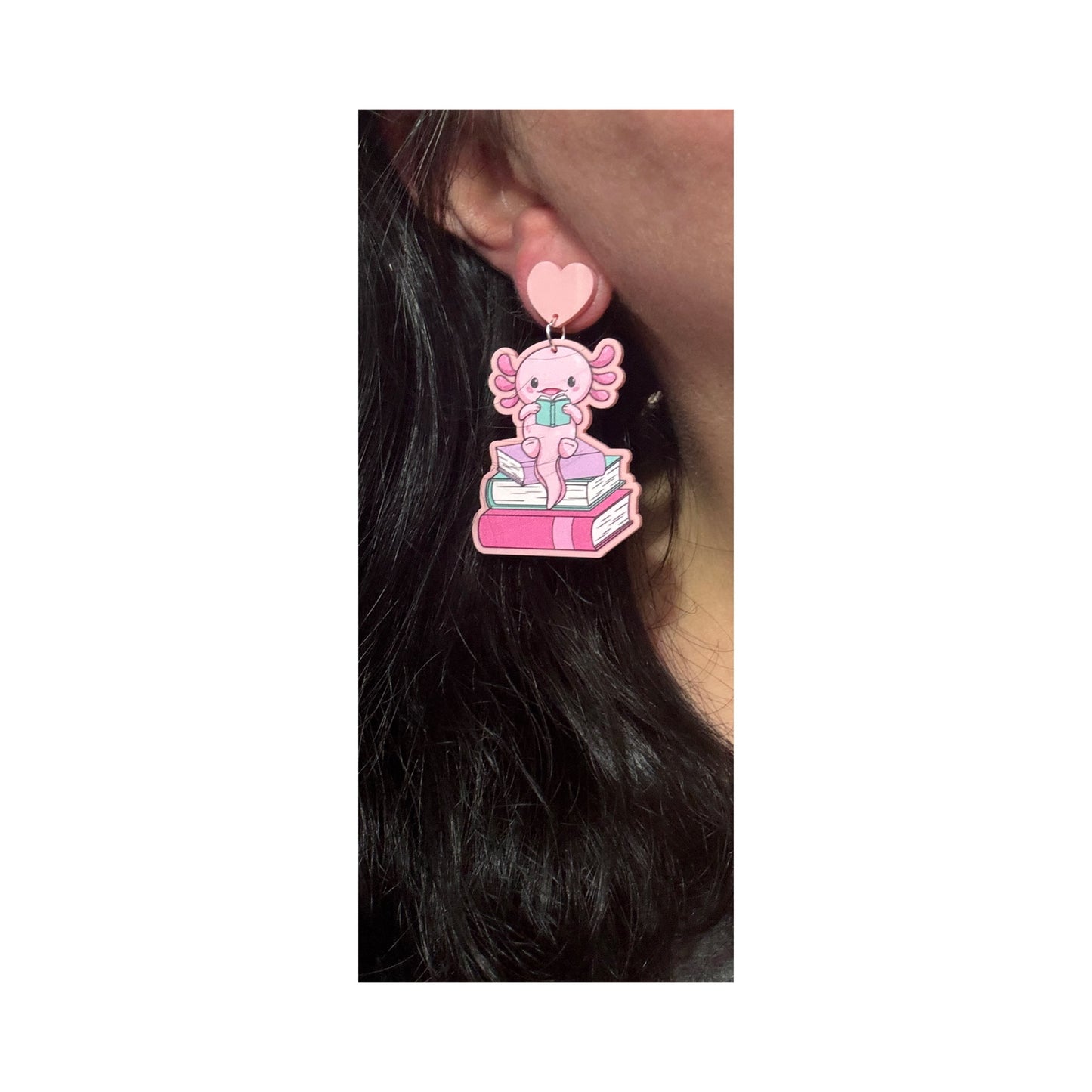 Read-o-lotle Drop Earrings