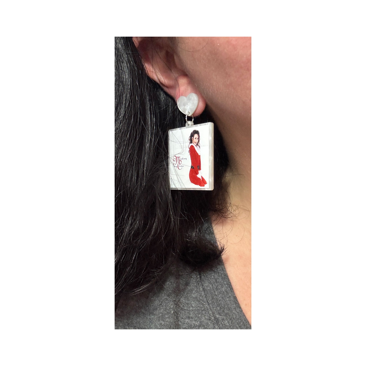Mariah Christmas Drop Earrings