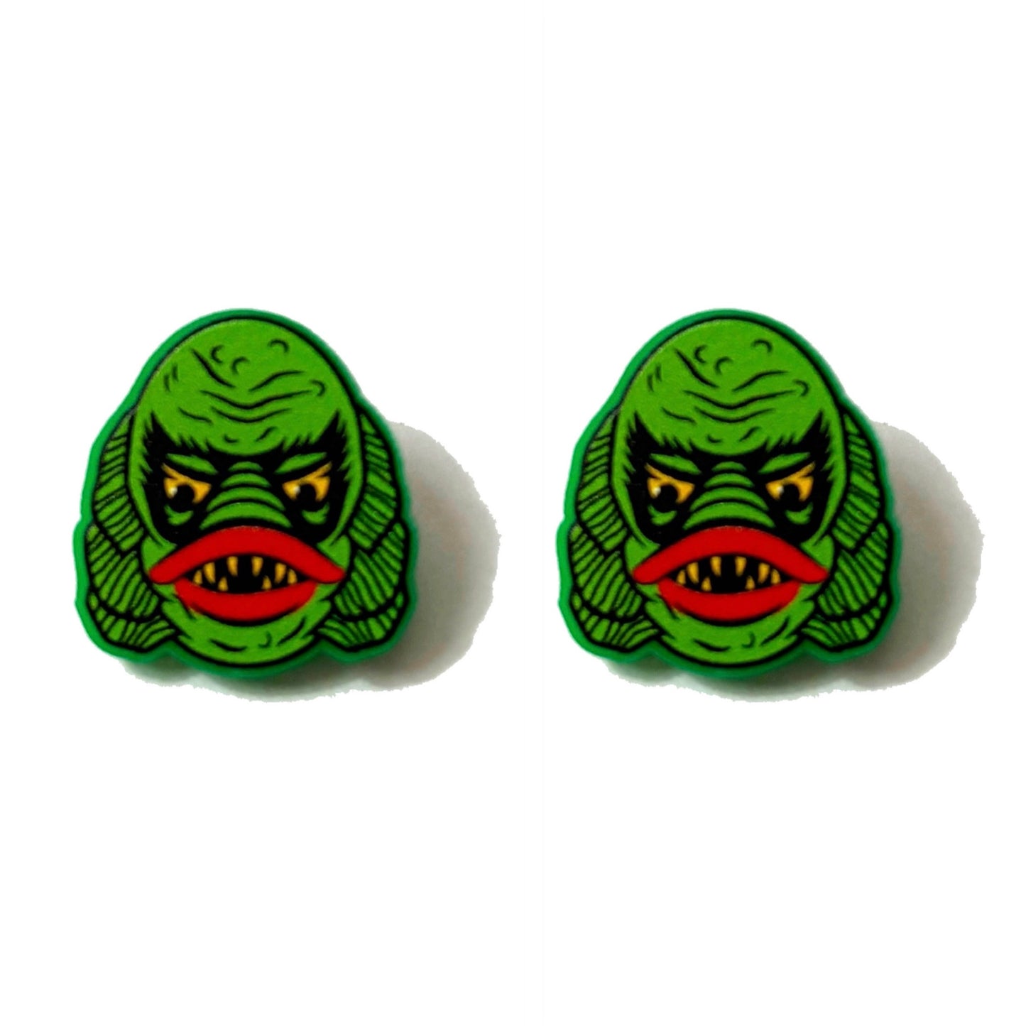 Lagoon Creature Post Earrings