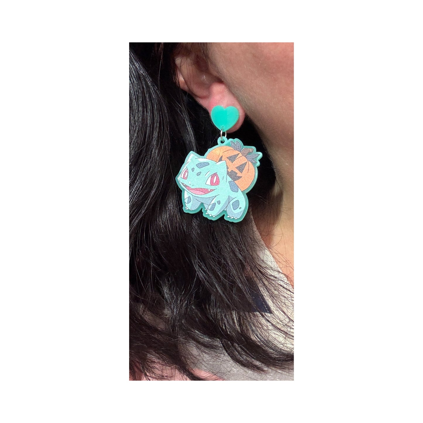 Pumpkin Bulby Drop Earrings
