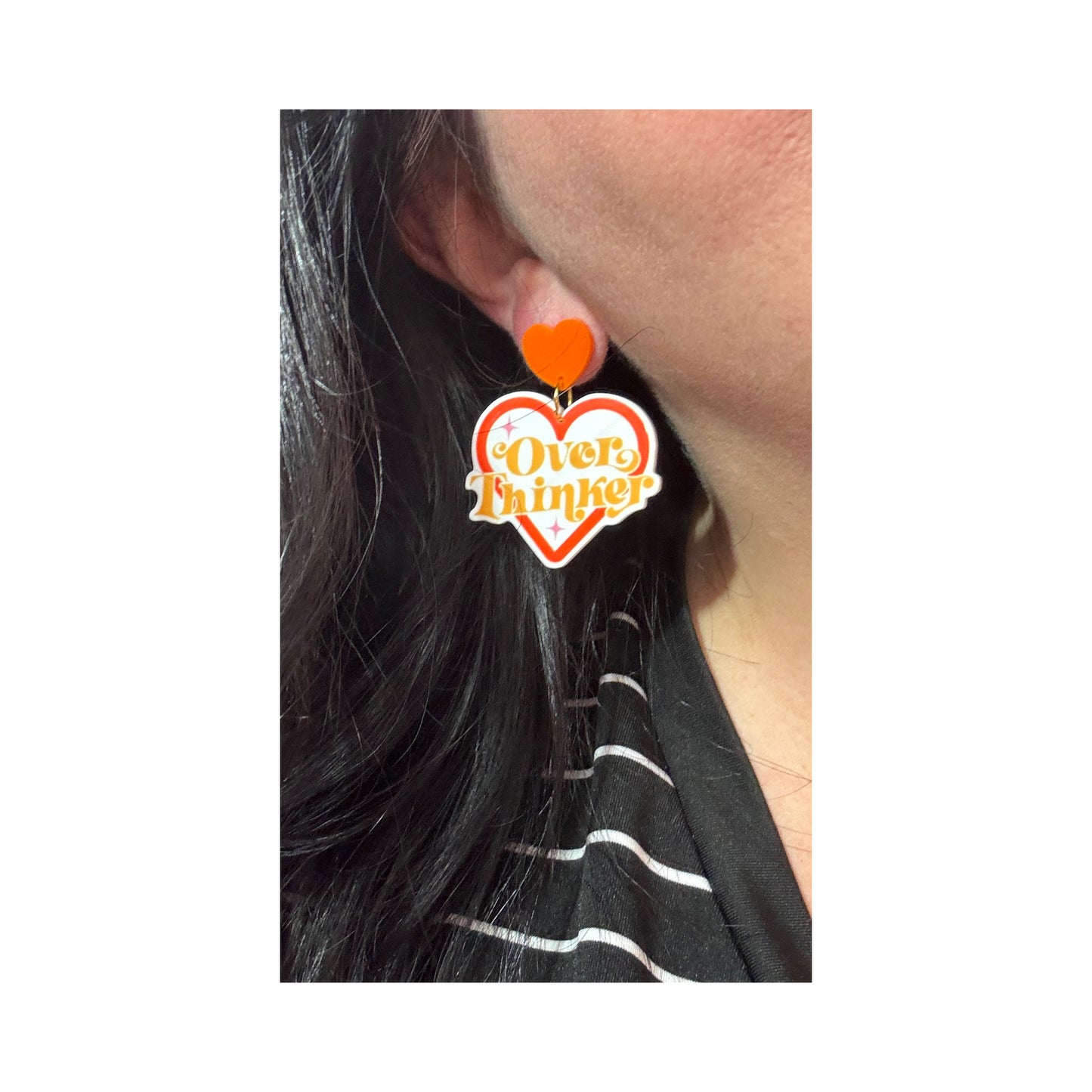 Over Thinker Drop Earrings