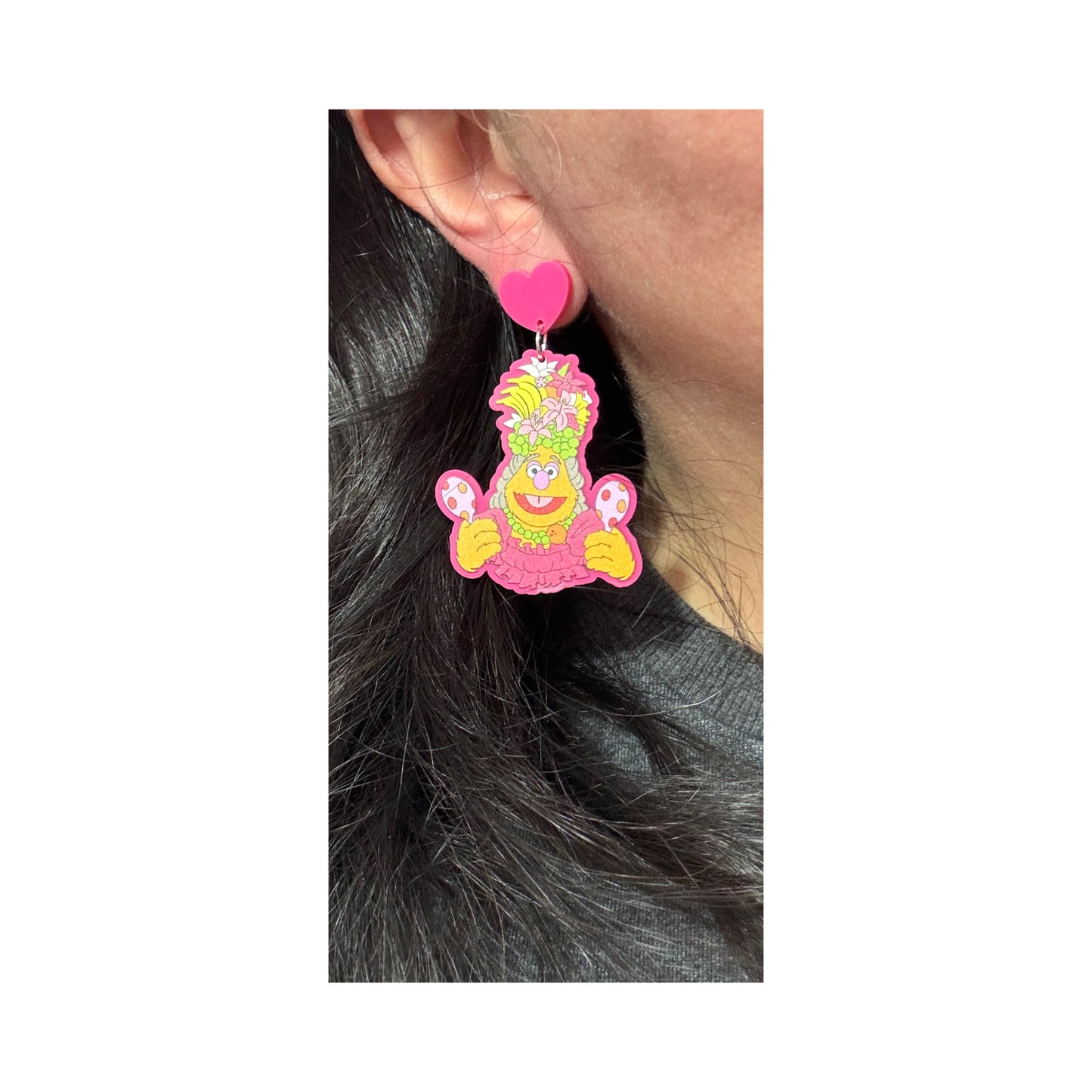 Island Fozzie Drop Earrings
