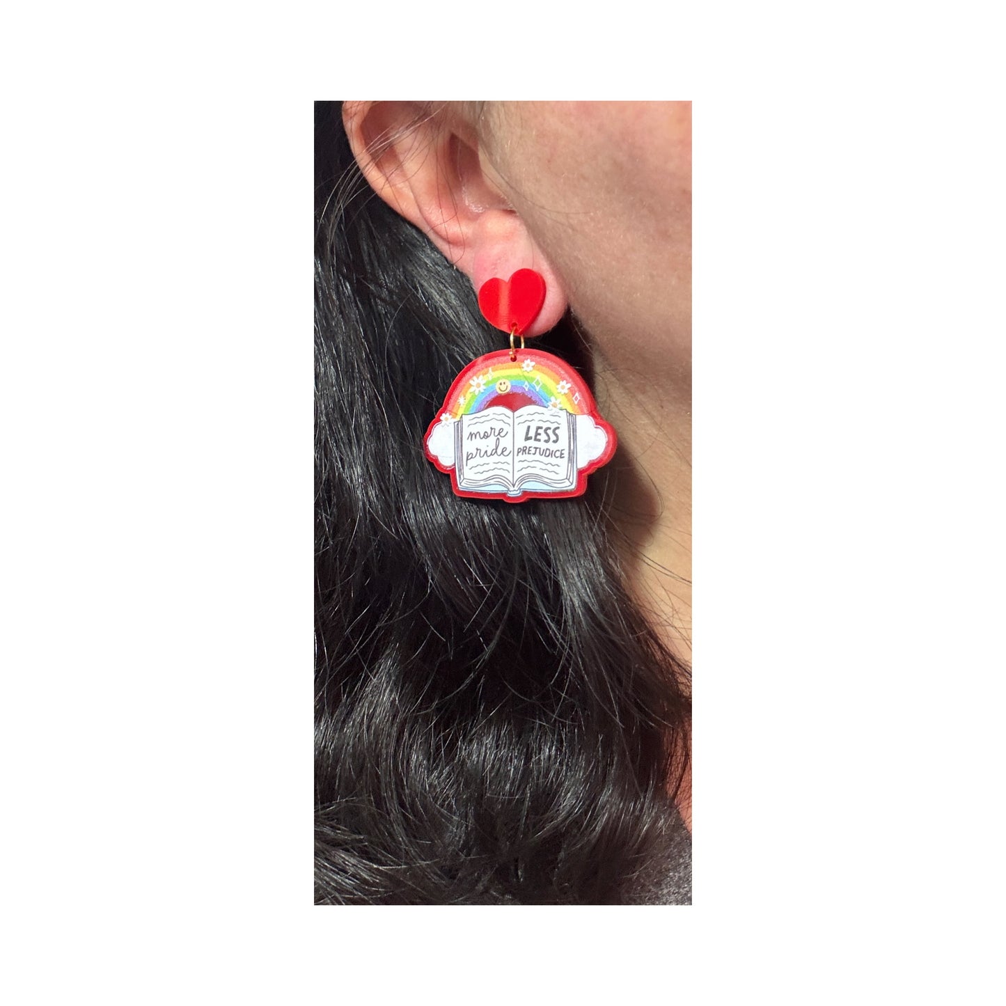 More Pride Less Prejudice Drop Earrings