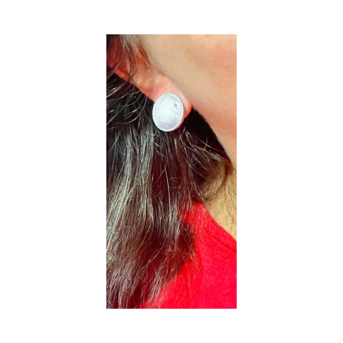 Death Star Post Earrings