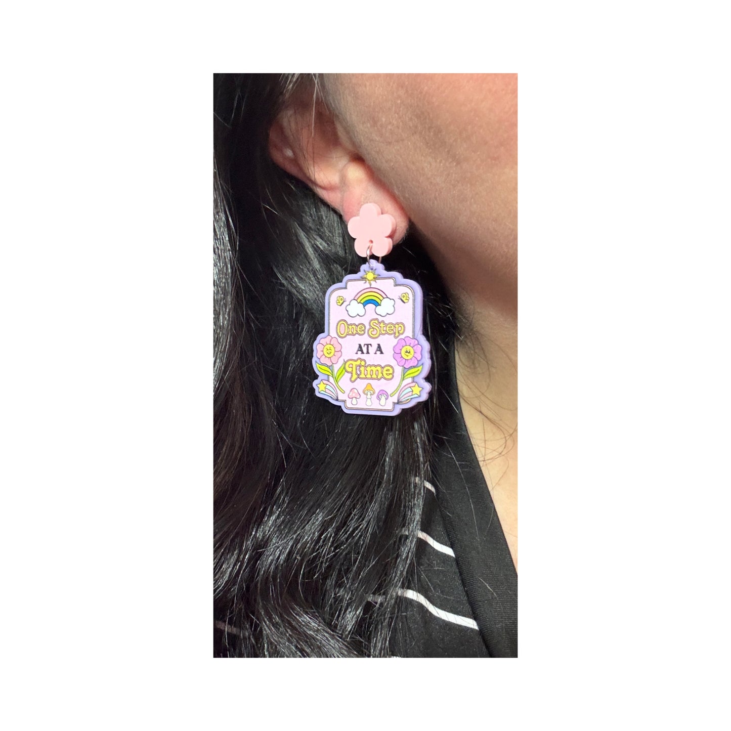 One Step At A Time Drop Earrings