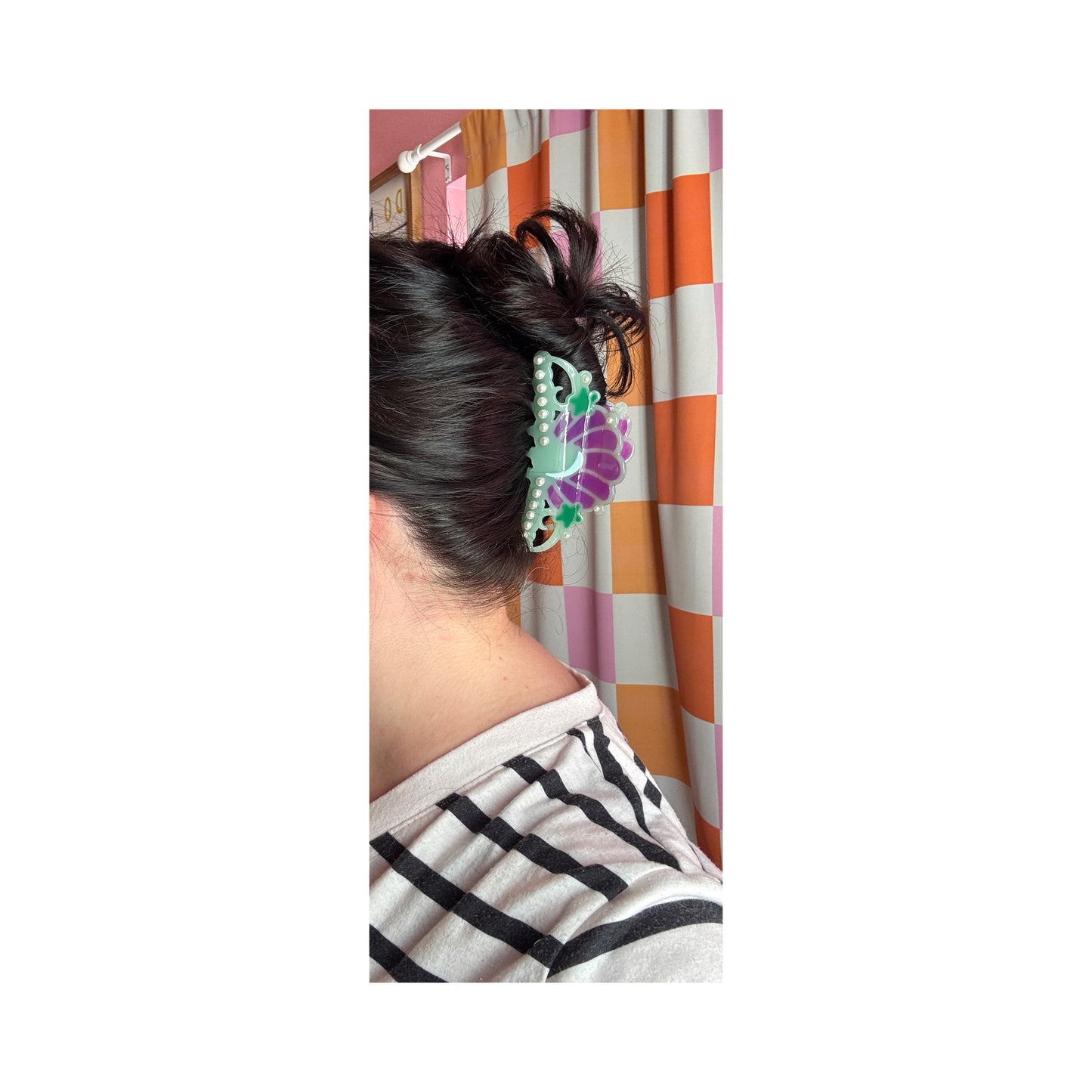 Mermaid Princess Crown Hair Claw