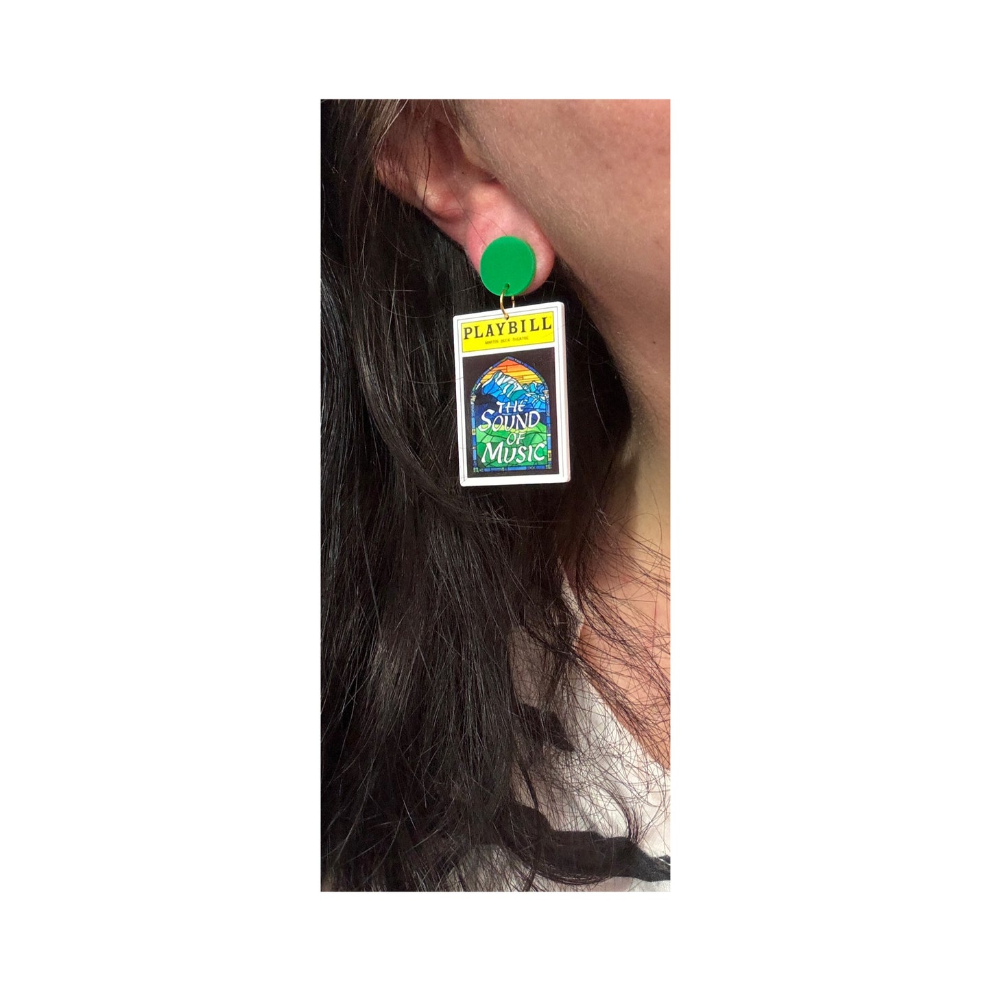 Sound of Music Drop Earrings