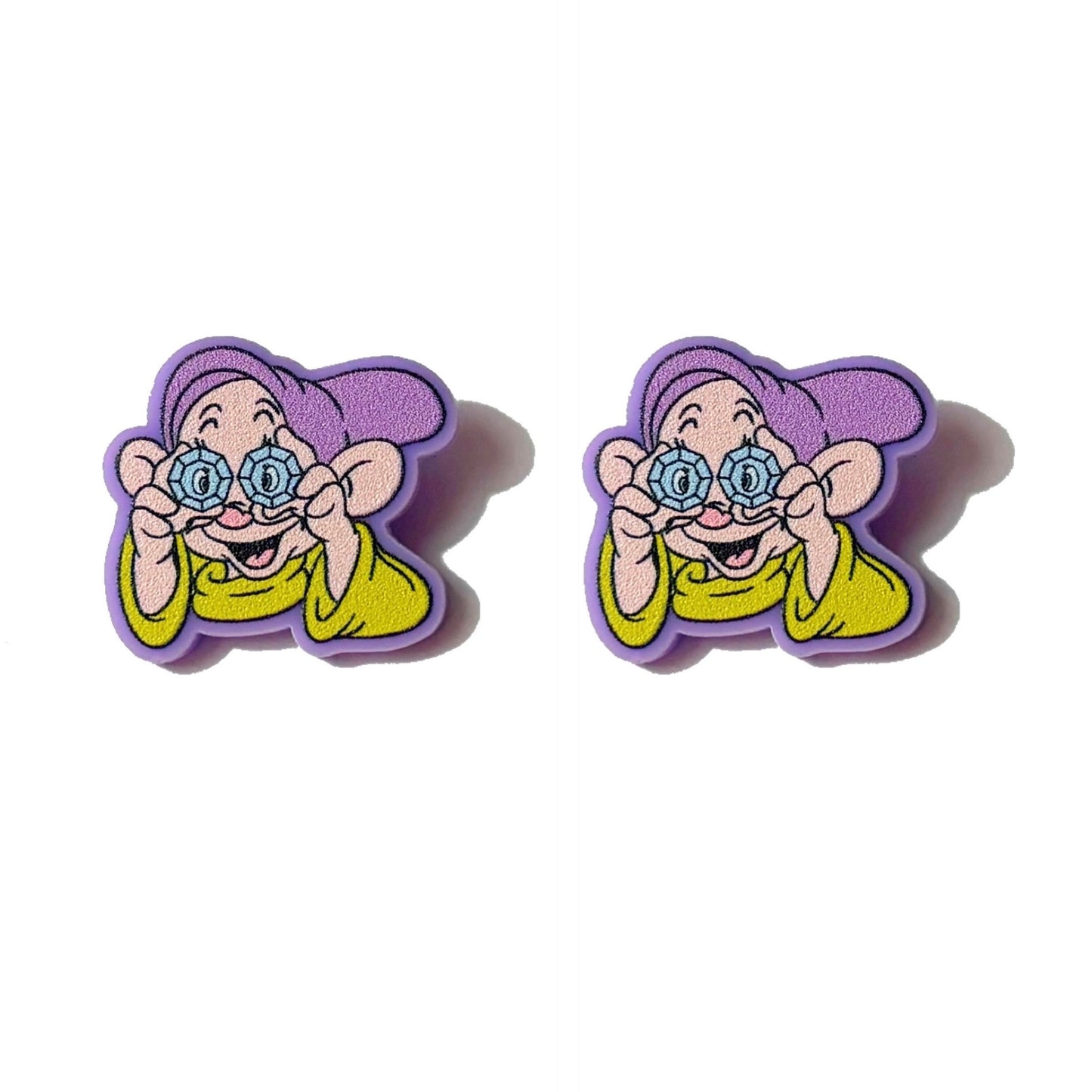 Dopey Dwarf Post Earrings