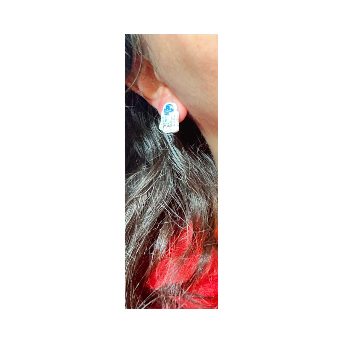 R2 Droid Post Earrings