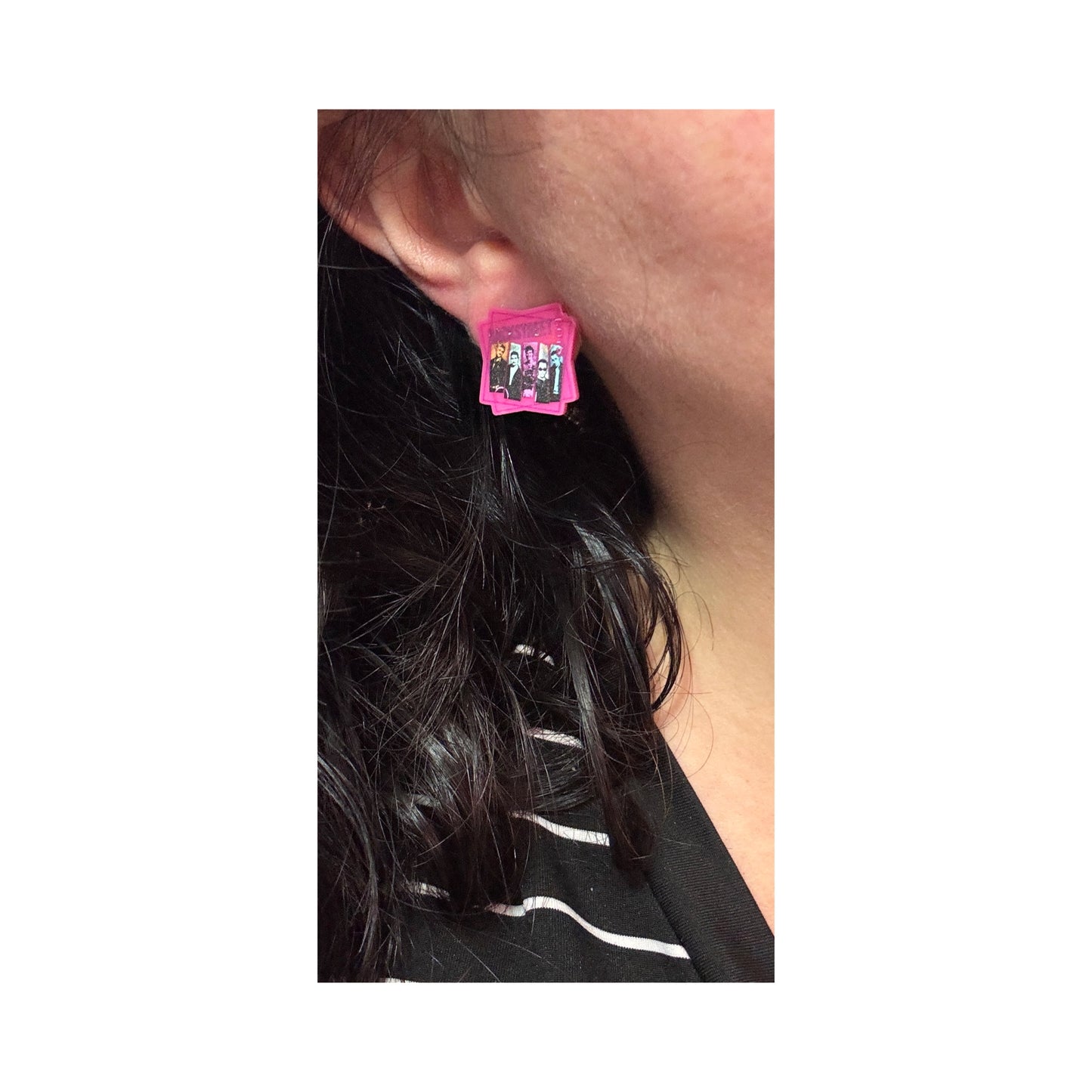 BSB Post Earrings