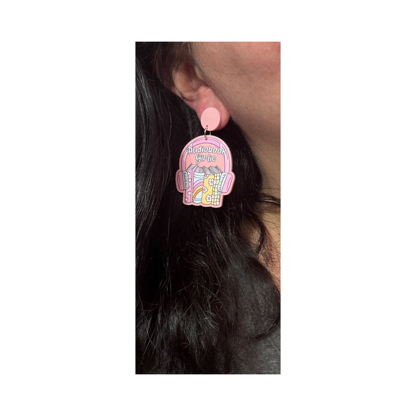 Audiobook Girlie Drop Earrings