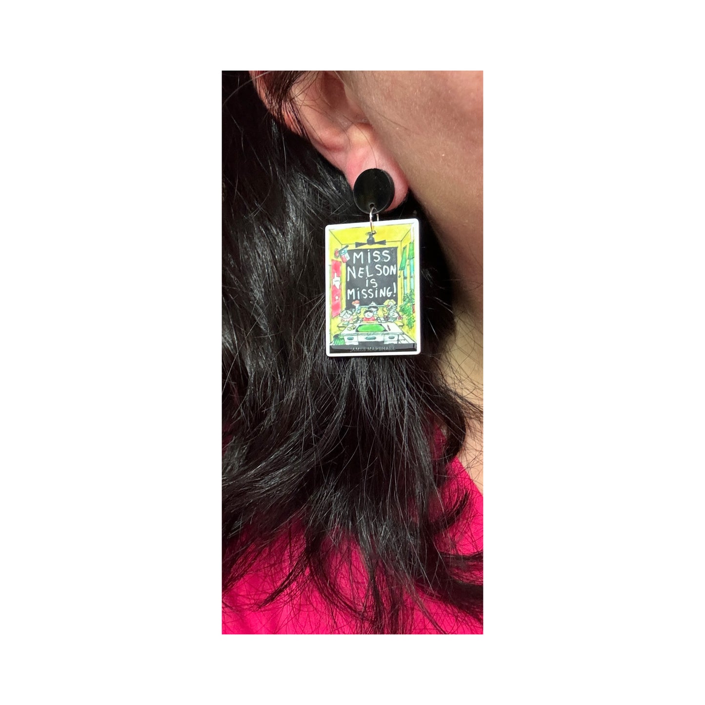 Miss Nelson Is Missing Drop Earrings