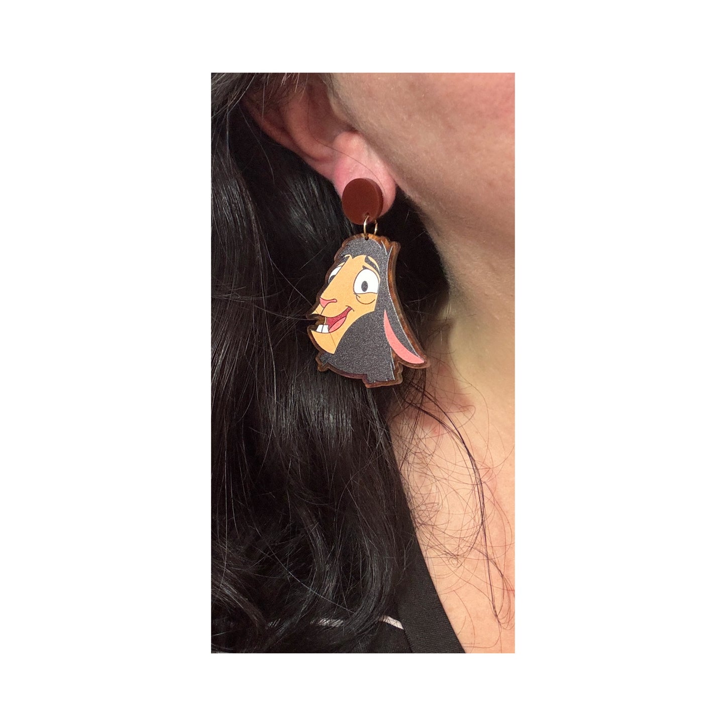 Emperor Llama Drop Earrings