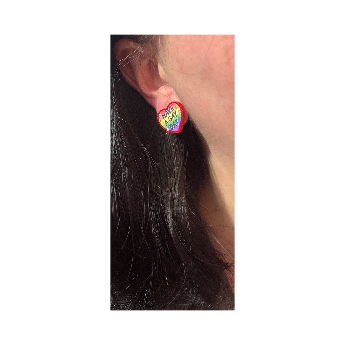 Have A Gay Day Post Earrings