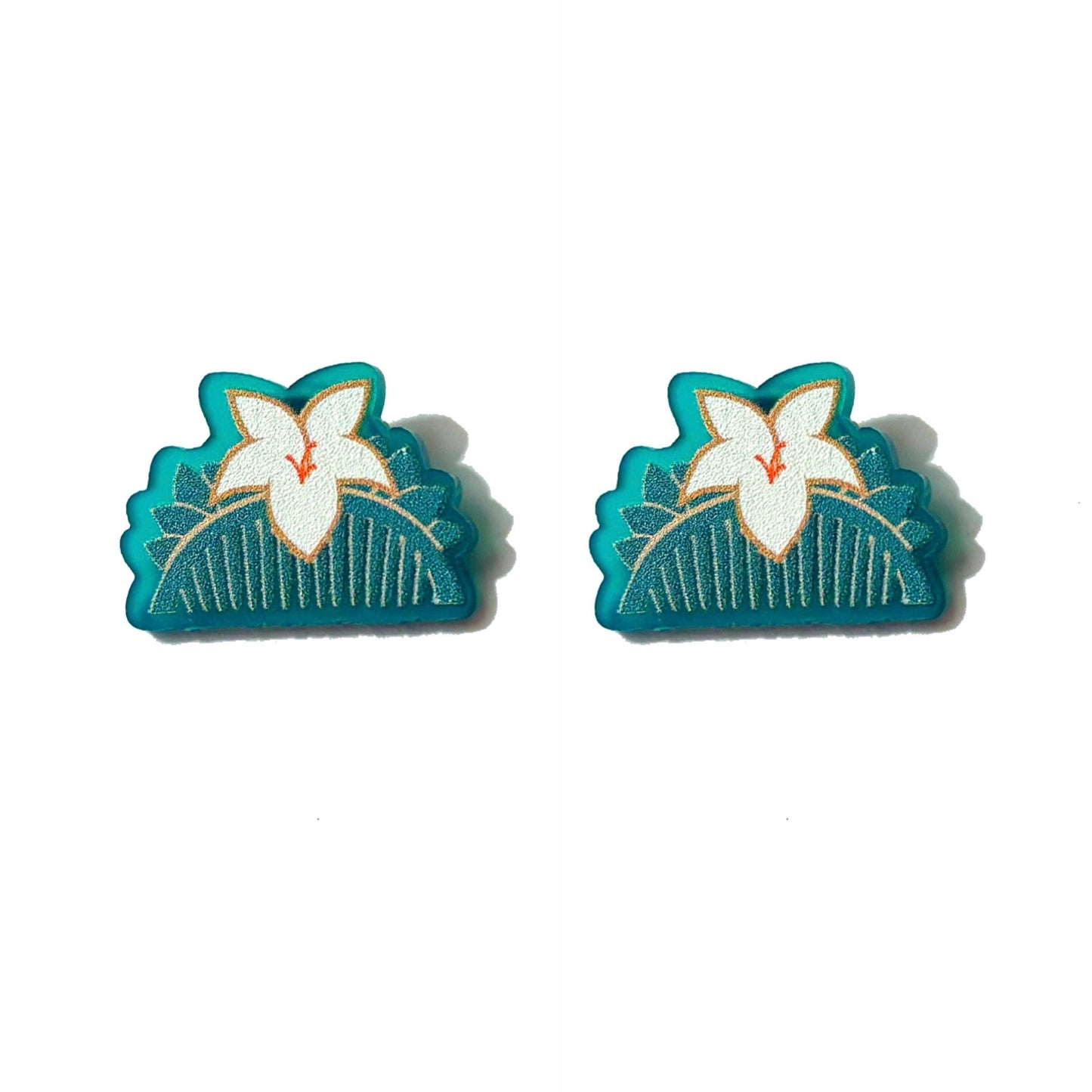 Warrior Princess Comb Post Earrings