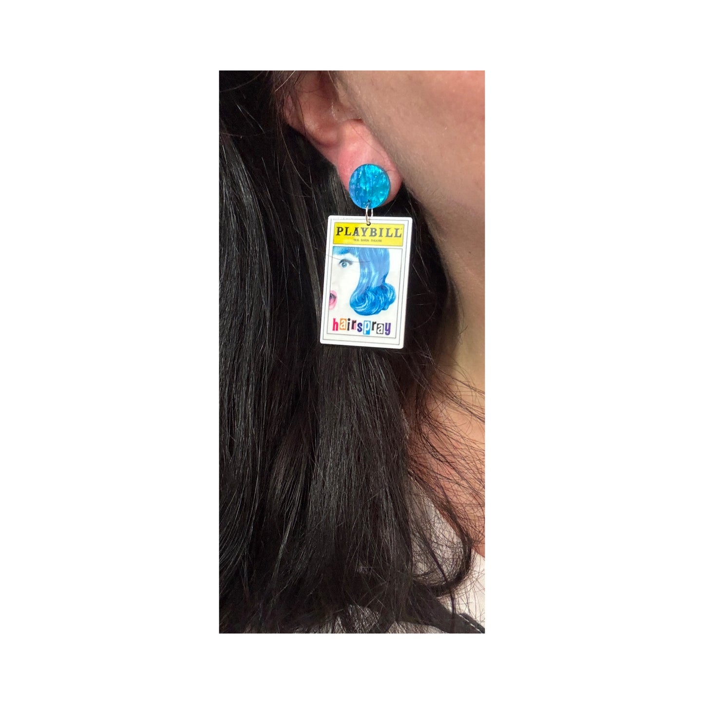 Hairspray Drop Earring