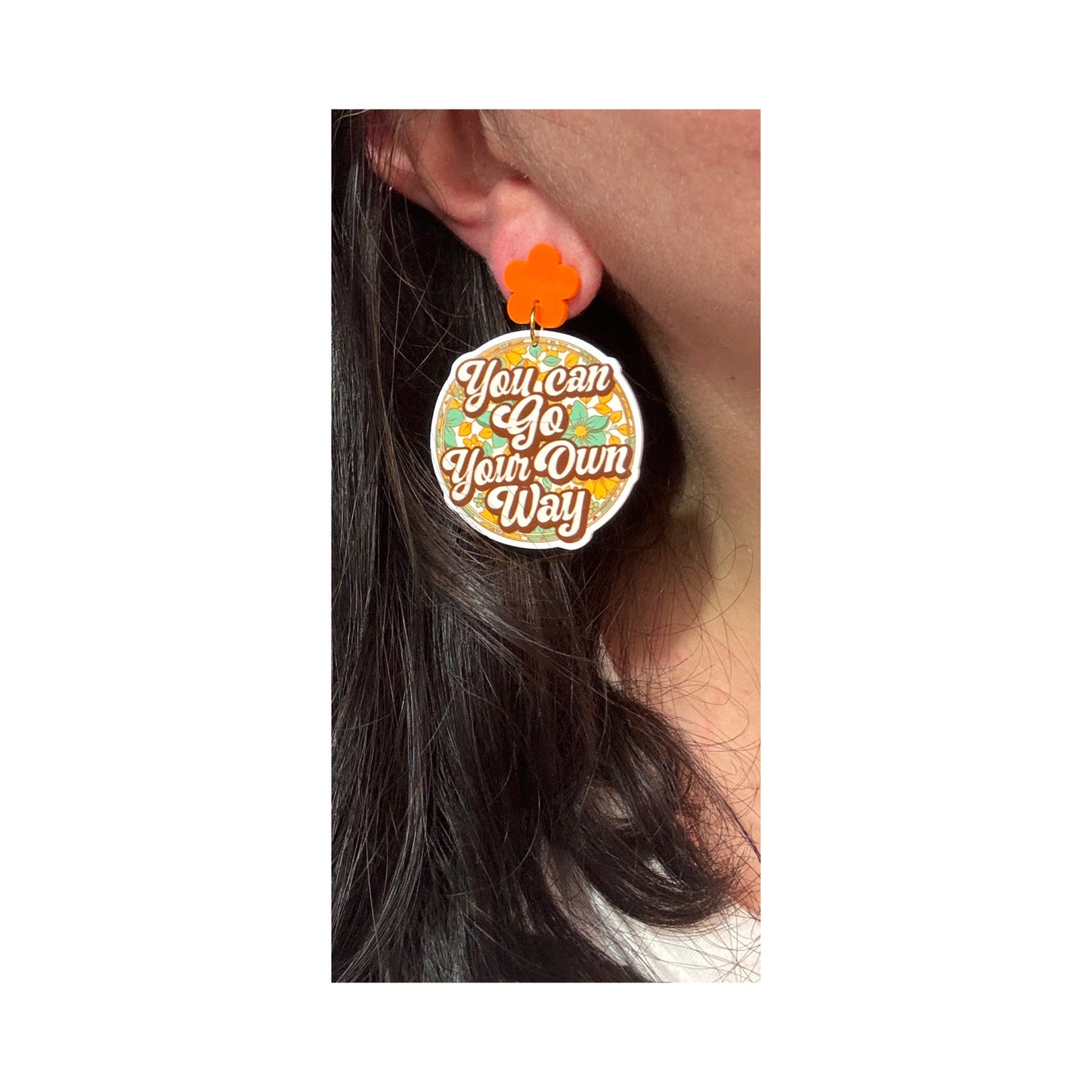 Go Your Own Way Drop Earrings