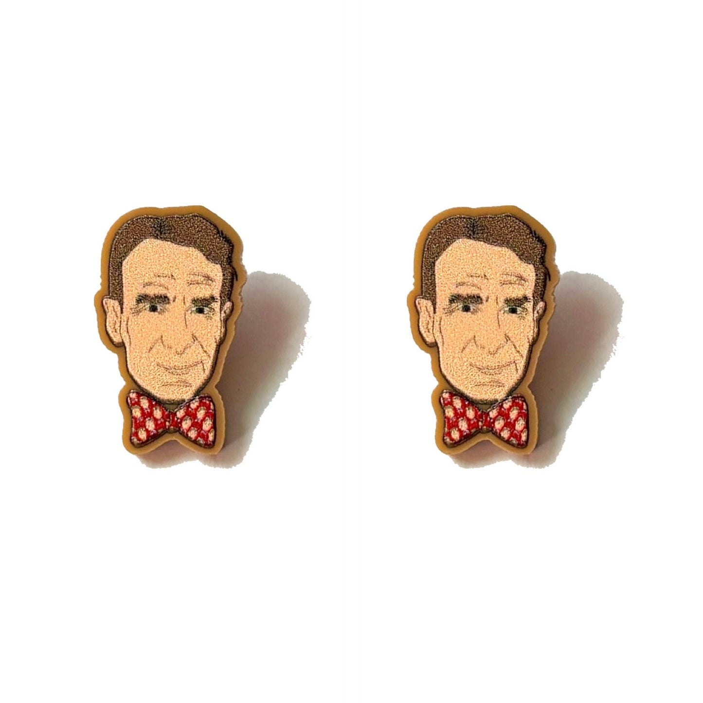 Bill Nye Post Earrings