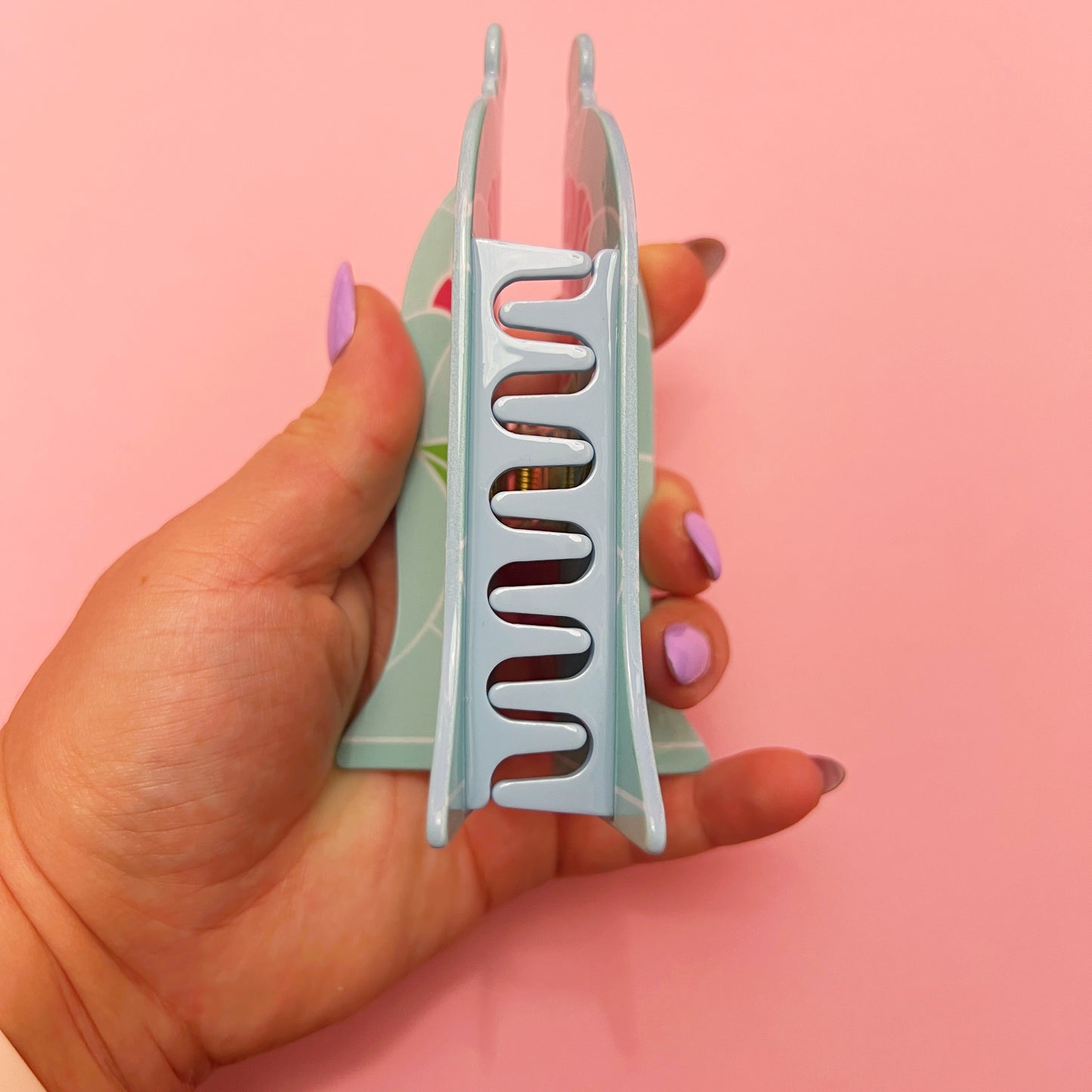 Enchanted Rose Claw Clip