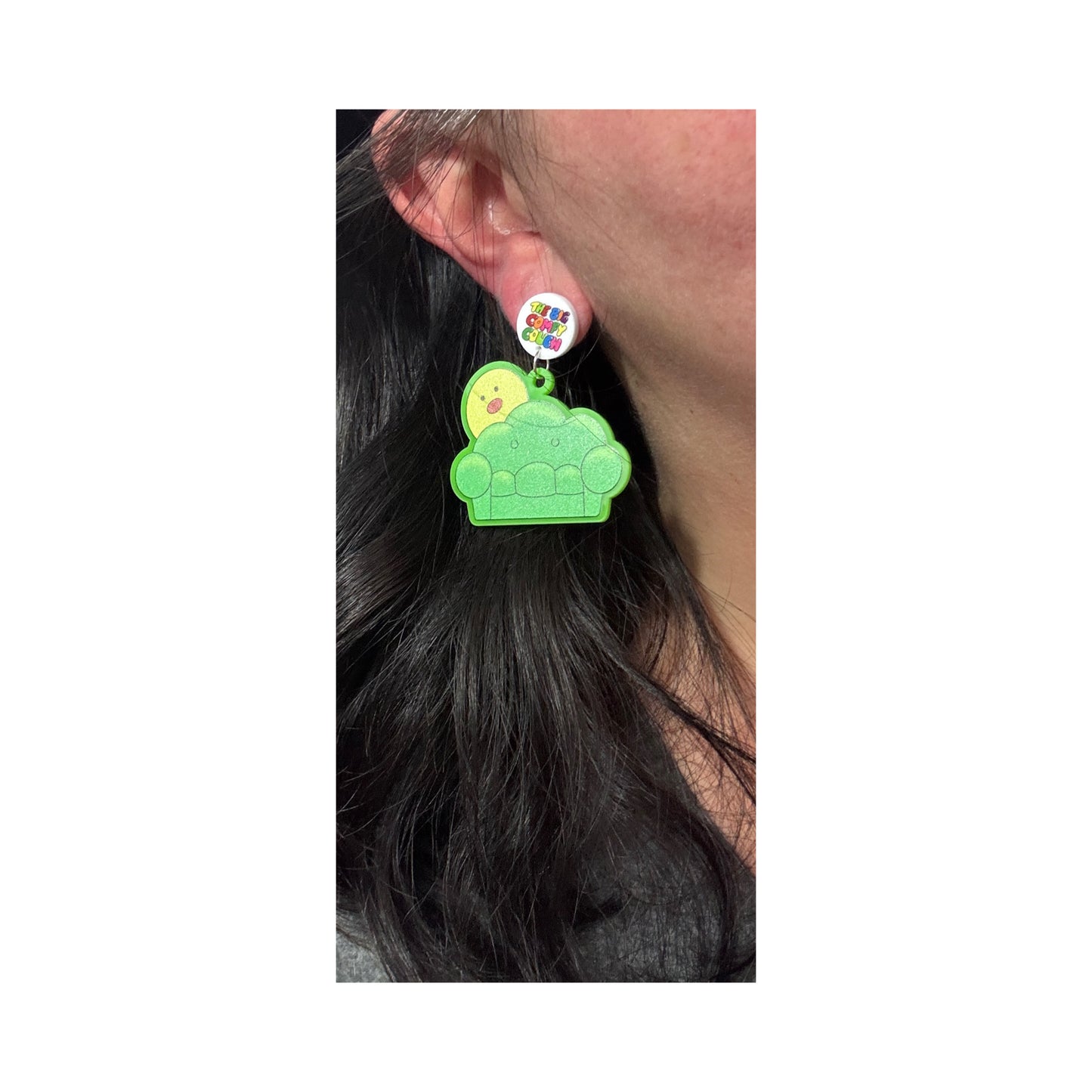 Big Comfy Couch Drop Earrings