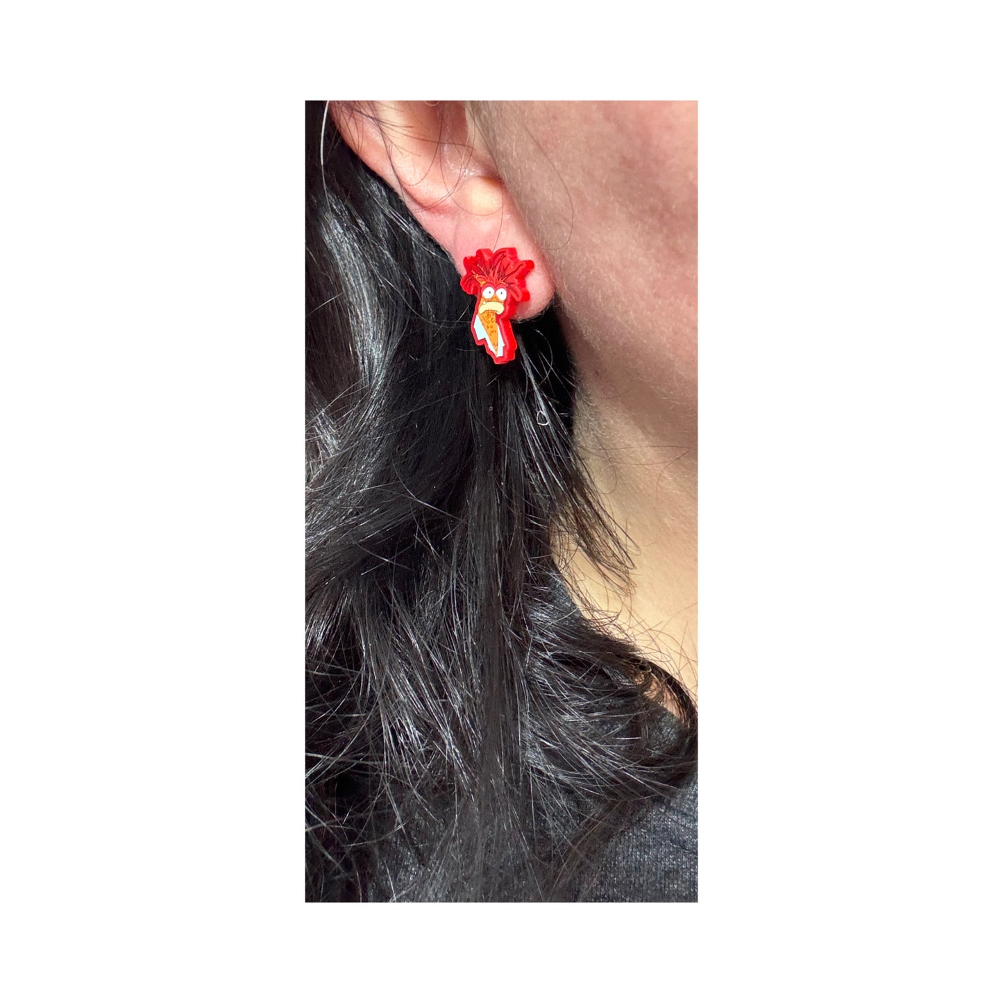 π Pepe charm for earrings