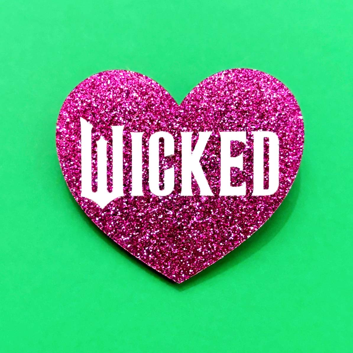 Pink Sparkle Wicked Pin